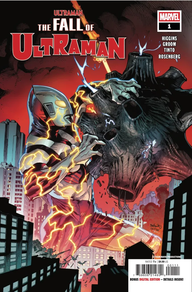 The Fall of Ultraman #1 cover