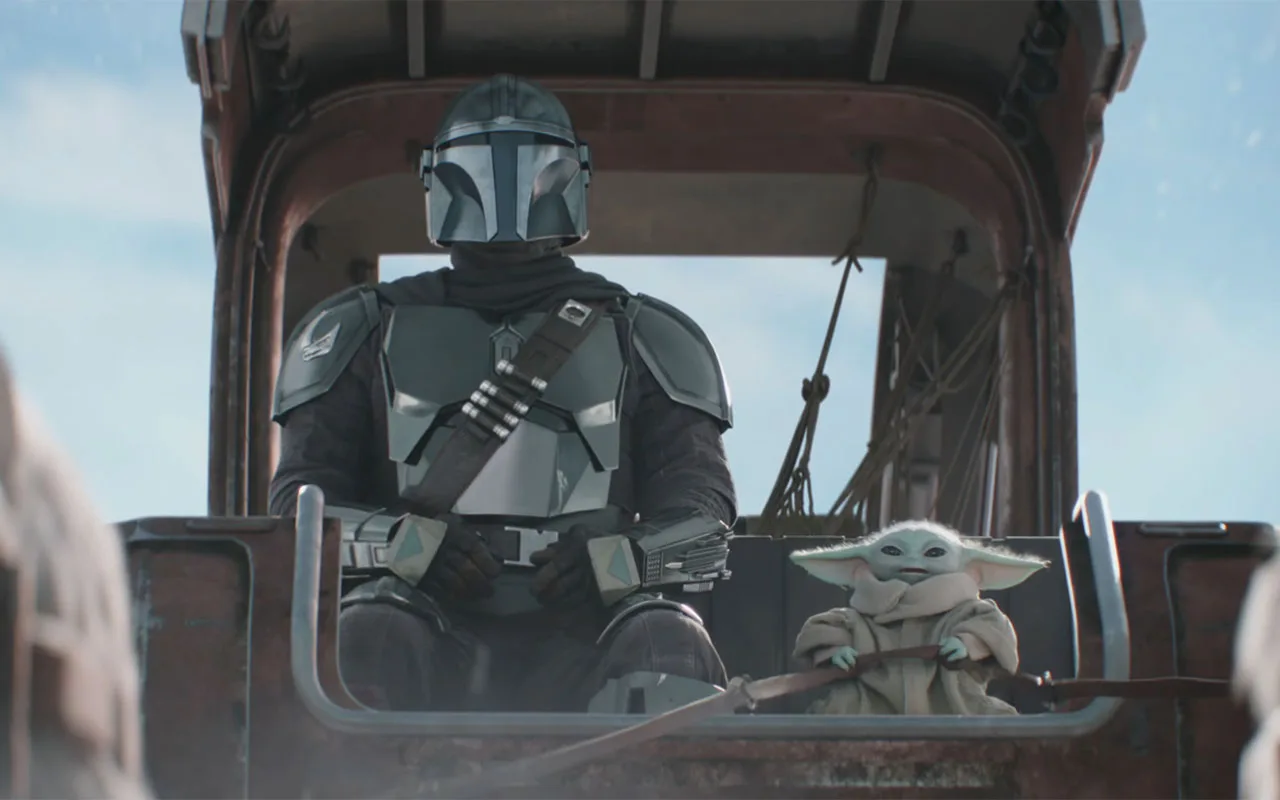 mandalorian and grogu tauntauns super bowl ad