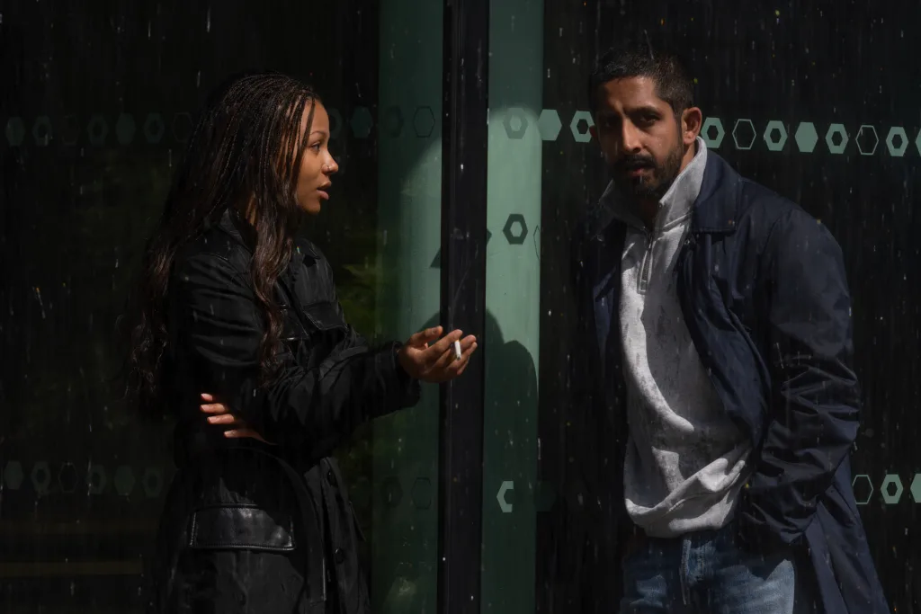 Myha'la and Sagar Radia on Industry Season 4 Episode 4