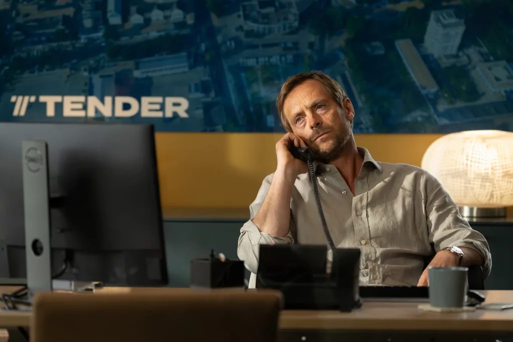 Stephen Campbell Moore as Tony Day on Industry Season 4 Episode 5