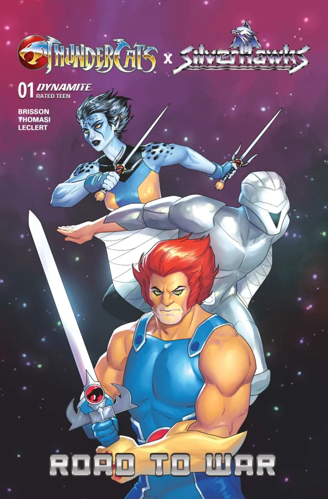 ThunderCats SilverHawks road to war cover