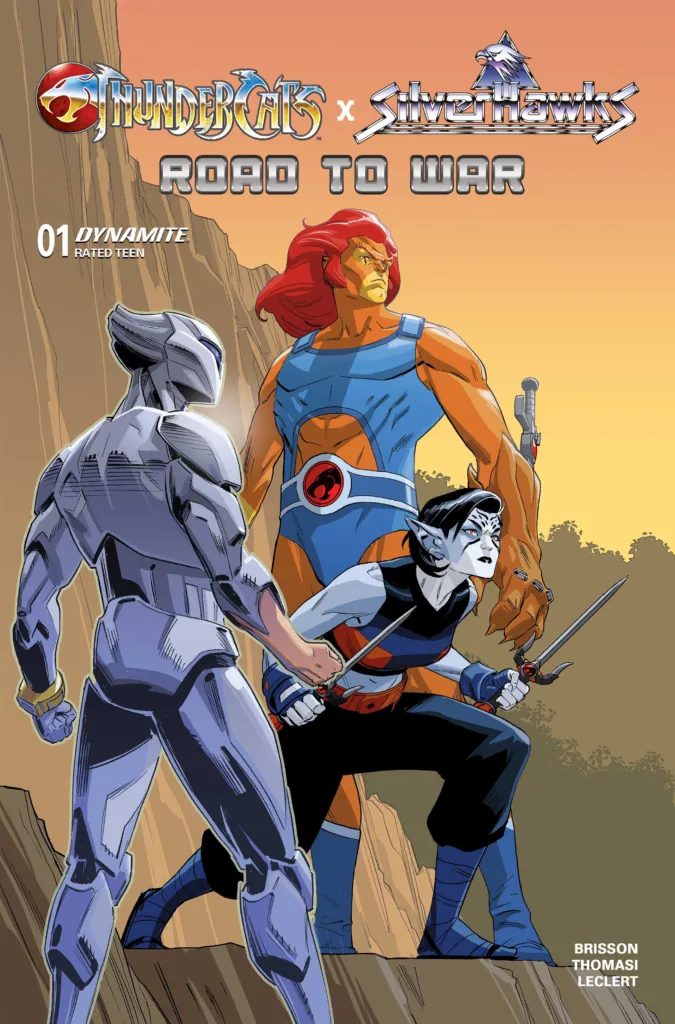 ThunderCats SilverHawks road to war cover